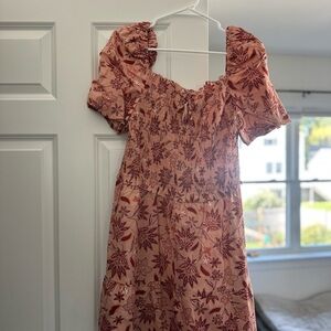 BB Dakota by Steve Madden Pink Floral Mini Dress